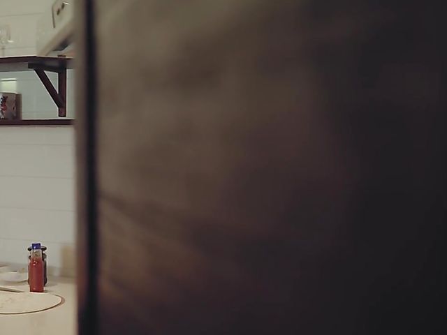 Met Art blonde babe Nikki Hill makes pizza and masturbates in the kitchen