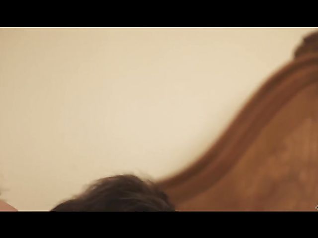 Blonde Vivien Nouwelle takes a shower with a remote vibrator and then takes the cock