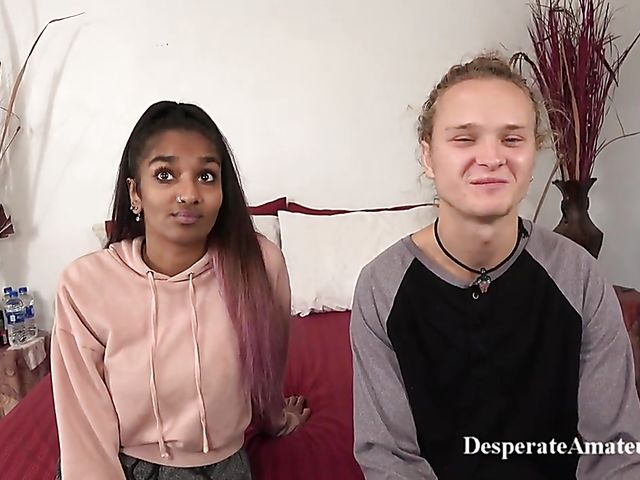 Kama Sutra & Link - Amateur white on indian interracial couple fucking desperately