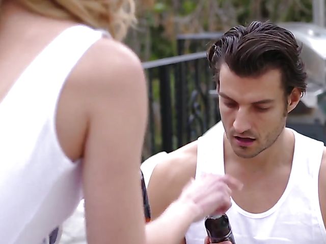 Petite MILF Tiffany Fox gets creampied by a hot guy