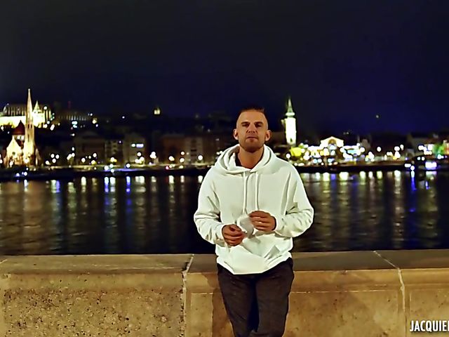 Euro anal with blonde Cherry Kiss getting assfucked by a french guy in Budapest