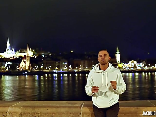 Euro anal with blonde Cherry Kiss getting assfucked by a french guy in Budapest