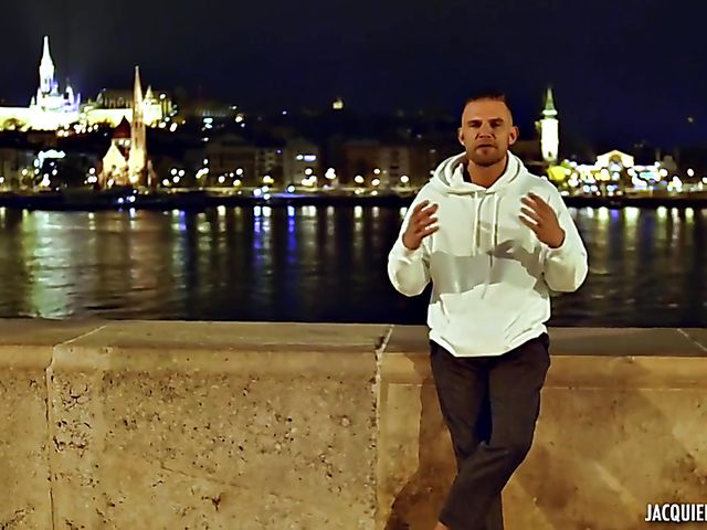 Euro anal with blonde Cherry Kiss getting assfucked by a french guy in Budapest