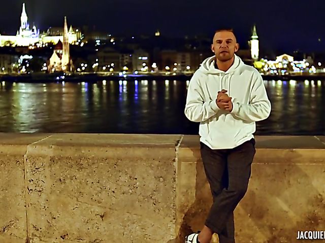 Euro anal with blonde Cherry Kiss getting assfucked by a french guy in Budapest