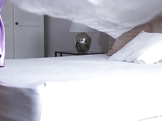 The Life Erotic - Crystal A playing with kegel balls and vacuuming her clit in a black bodystocking