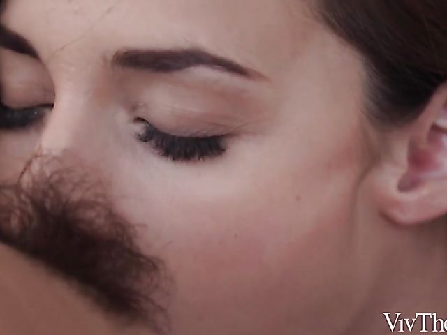 Amirah Adara & Cherry Kiss - Lesbian lingerie seduction in the morning