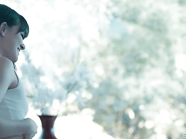 Standing fuck in the kitchen with Alison Rey and James Deen