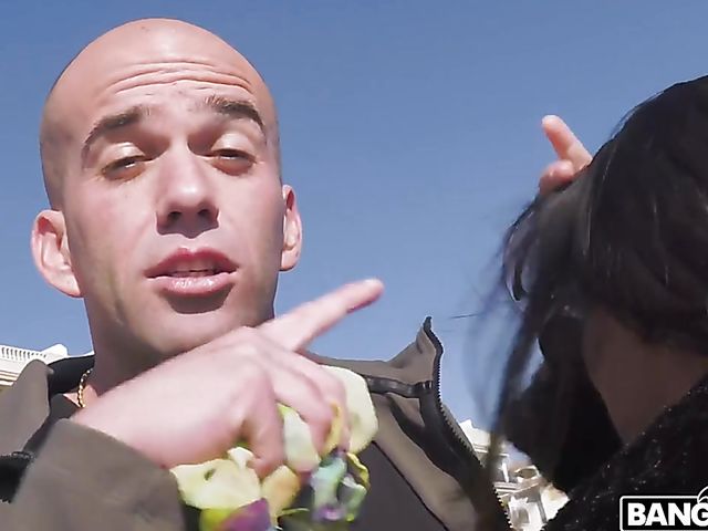 Public bang in the streets with amazing brunette Alyssia Kent