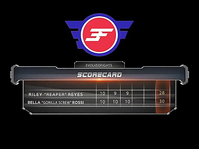 Bella Rossi vs Riley Reyes - Lesbian wrestling fight with a strap-on