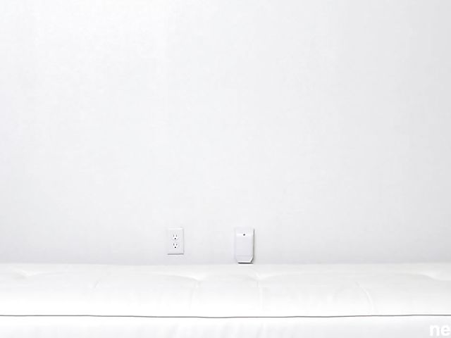 Pink haired model in fishnet pantyhose Katrina casting POV