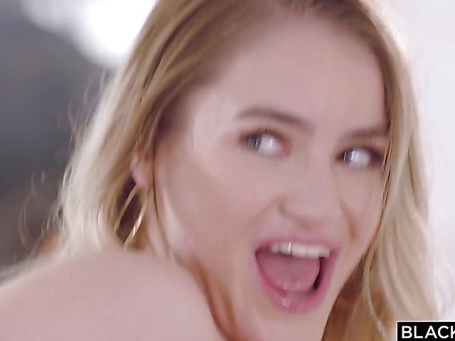 Blacked interracial MMF sex with beautiful white babe Kenzie Madison