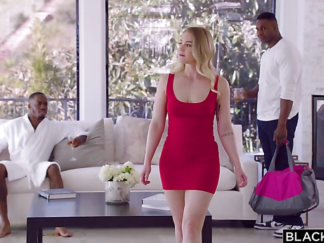 Blacked interracial MMF sex with beautiful white babe Kenzie Madison