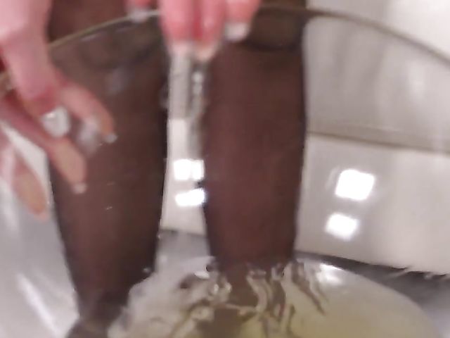 British piss drinking babe in lingerie Honour May