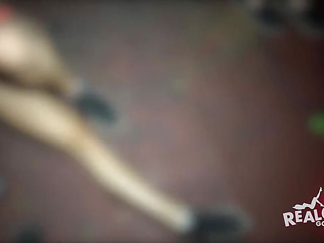 Wild student party games with amateur drunk girls