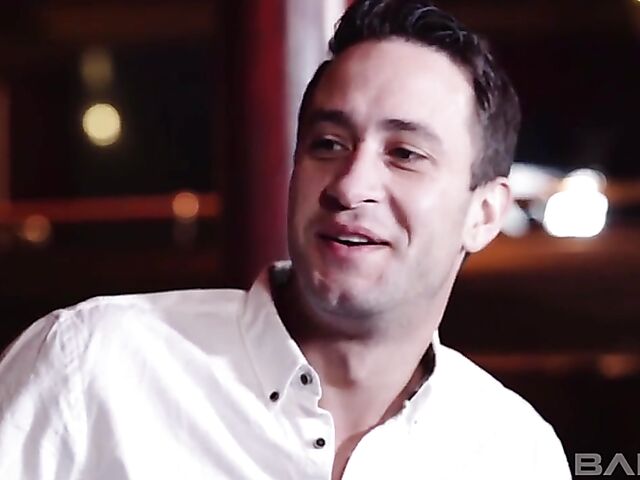 Big titty Anissa Kate DP in a sexy black dress