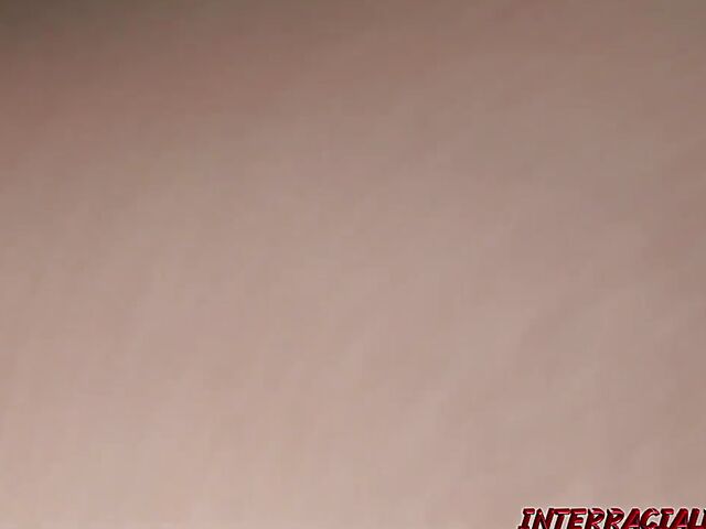 Sophie Dee interracial porn with her first big black cock