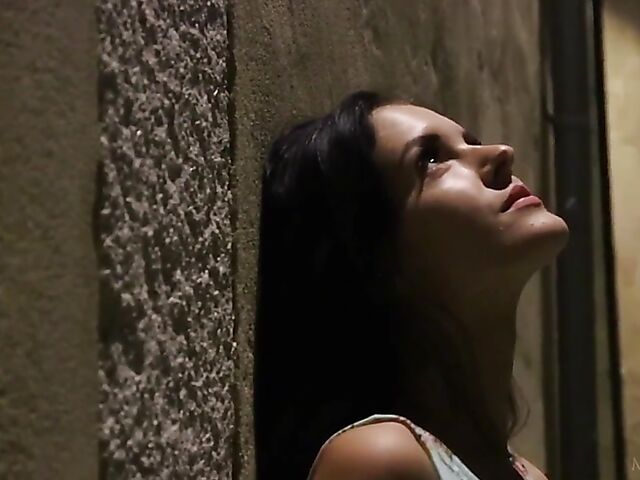 Skinny cute solo girl Anie Darling loves touching and fingering her bald pussy