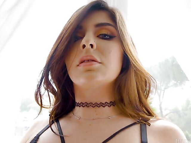 Keira Croft and Manuel Ferrara anal fucking in black stockings