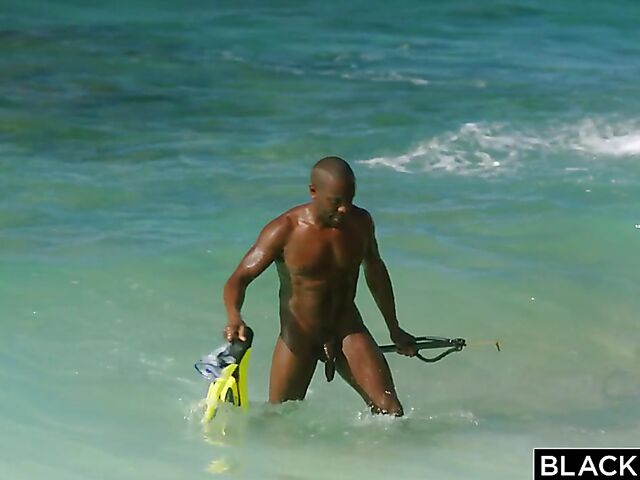 Cayenne Klein & Joss Lescaf - Outdoor interracial fun with a BBC on vacation