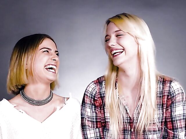 Kenna James and Kristen Scott's lesbian pussy eating video