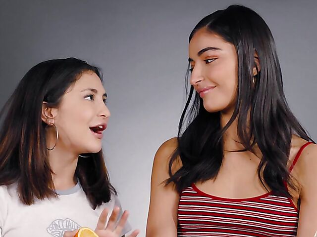 Jane Wilde & Emily Willis - Curious brunettes lesbian oral love