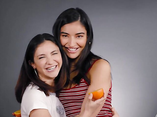 Jane Wilde & Emily Willis - Curious brunettes lesbian oral love