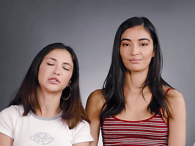 Jane Wilde & Emily Willis - Curious brunettes lesbian oral love