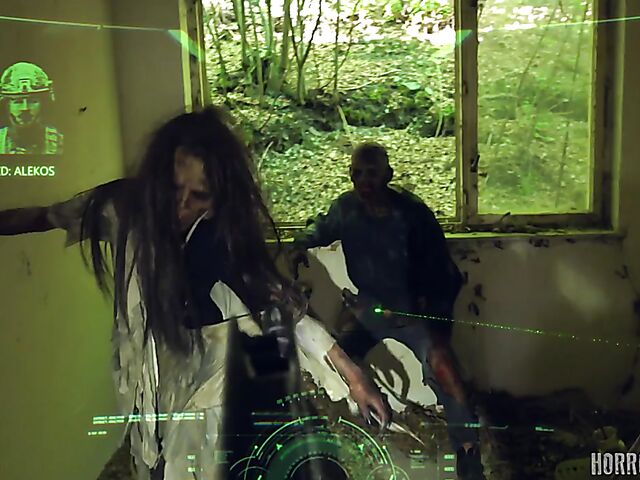 Lola Tayor - Zombies anal gangbang attack