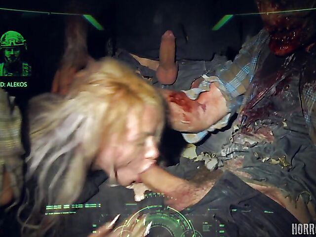 Lola Tayor - Zombies anal gangbang attack