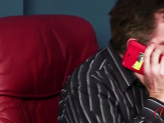 Jerking off for big titted ebony woman Ruby Summers