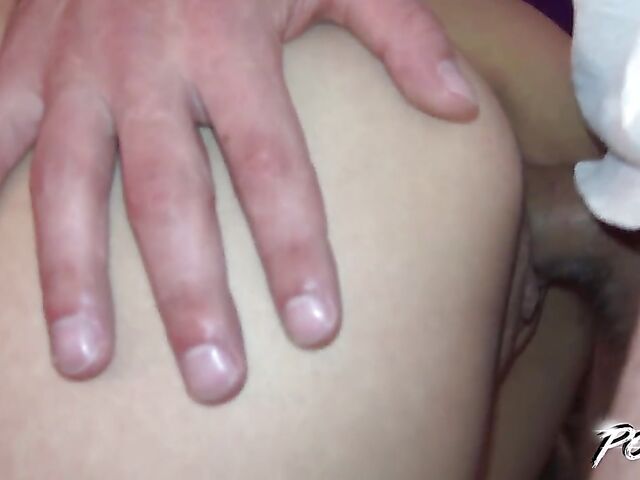 POV sex with a flat-chested girl next door