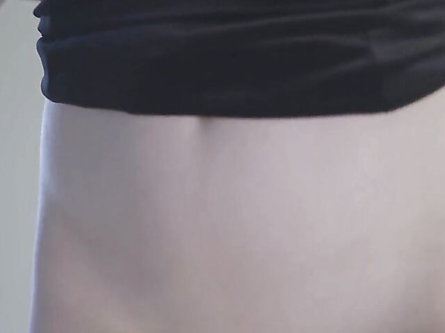 Fair-haired babe Sophie Gem sexy dancing butt naked