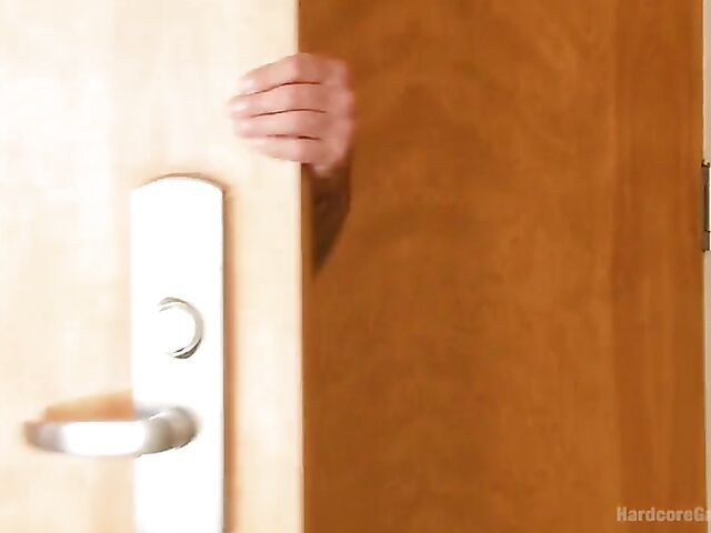 Hard gangbang DP with dark-haired Tegan Tate