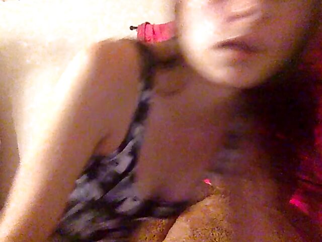 Lily Glee home alone masturbating with her teddy bear in lockdown