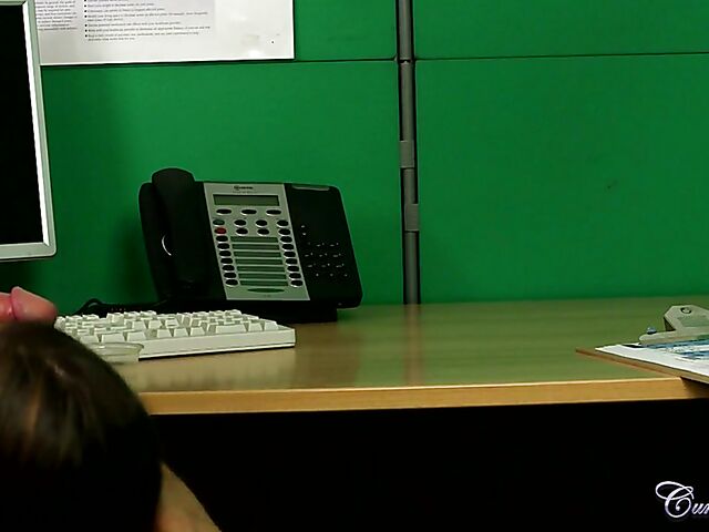 Olga Cabaeva - Nurse blowjob to collect a semen sample