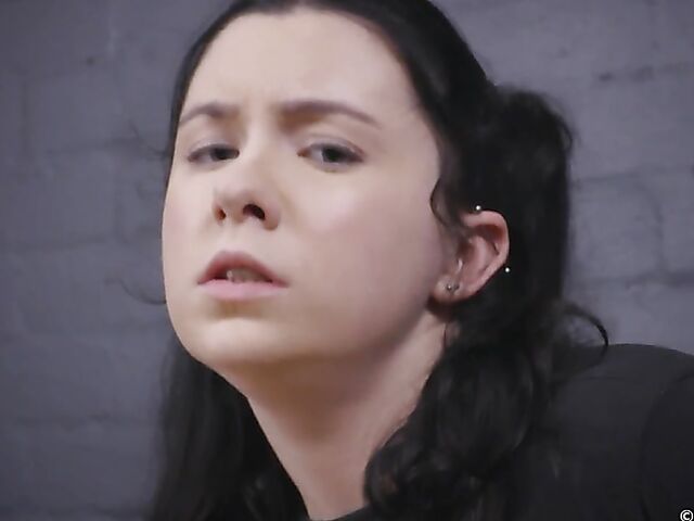 Juicy masturbation in Astrid Love's workplace