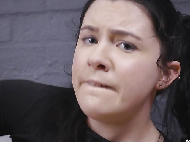 Juicy masturbation in Astrid Love's workplace