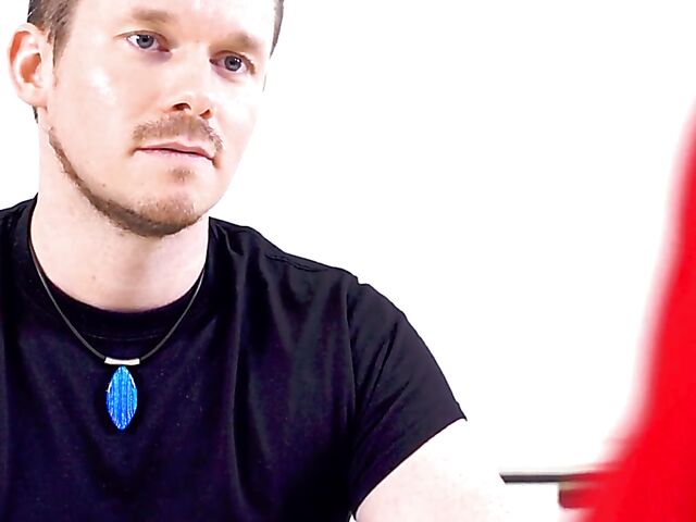 Kira Queen - Busty brunette fucking in red high heels