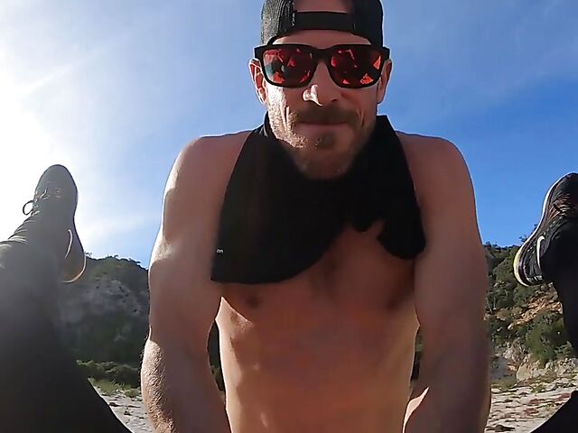 Big tits outdoor fuck in the desert with Kissa Sins