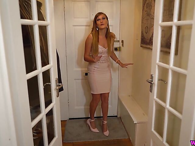 Honour May wants you to cum on her boobies