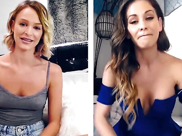 Cherie Deville and Emma Hix fingering together on cam