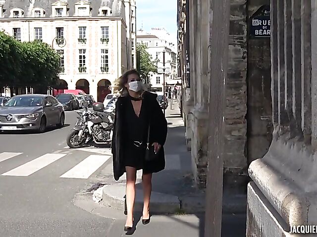 French stockings sex with elegant babe Lilou