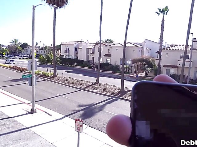 Paying debt interracial porn with Vanna Bardot