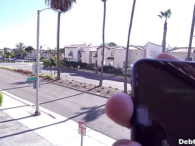 Paying debt interracial porn with Vanna Bardot