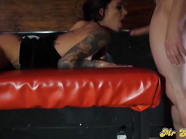 Deepthroat gangbang with big boobs milf Gia Dimarco