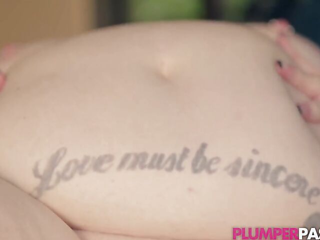 Roxi Adore - Sensual red-haired BBW solo