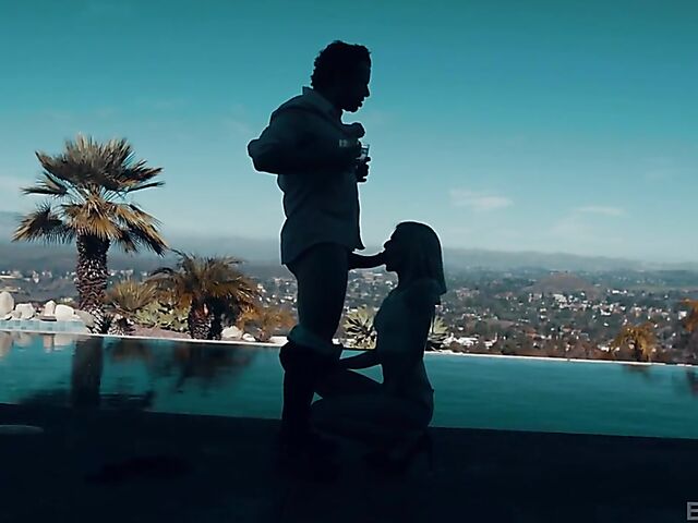 Brad Newman's hot weekend with skinny blonde teen Jessie Saint