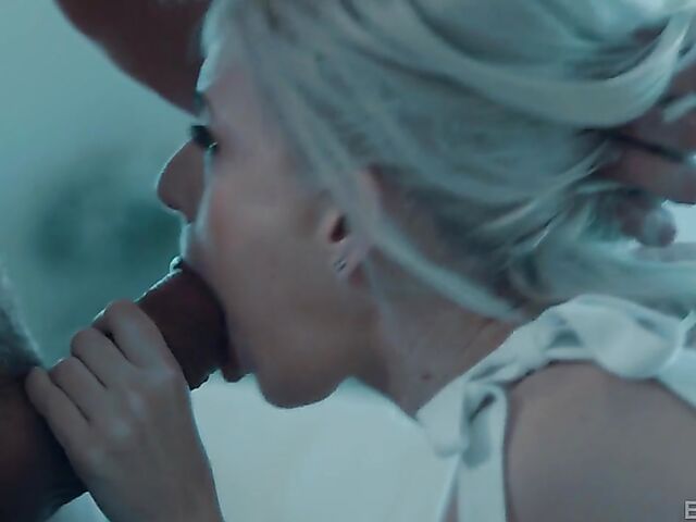 Brad Newman's hot weekend with skinny blonde teen Jessie Saint