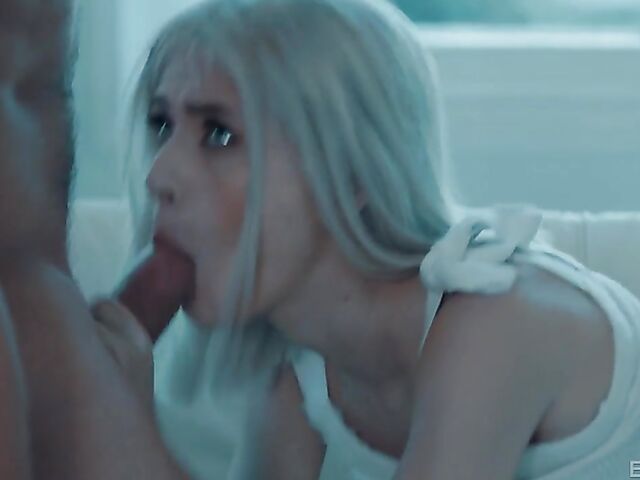 Brad Newman's hot weekend with skinny blonde teen Jessie Saint