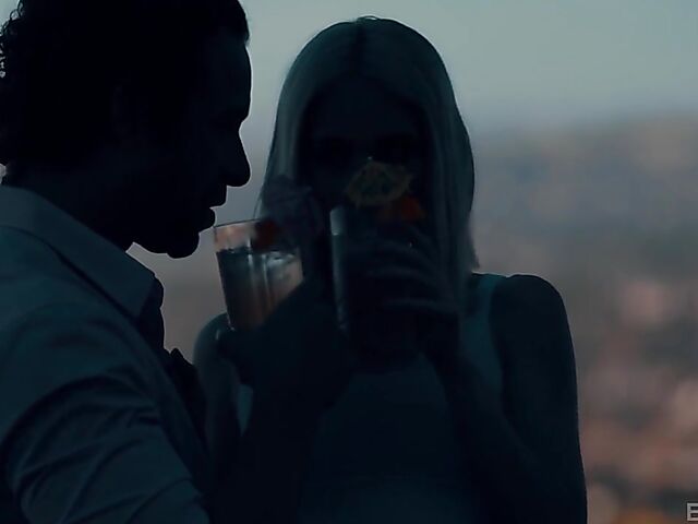 Brad Newman's hot weekend with skinny blonde teen Jessie Saint